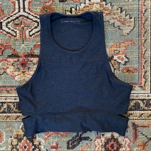 Outdoor Voice Leggings + slash back crop